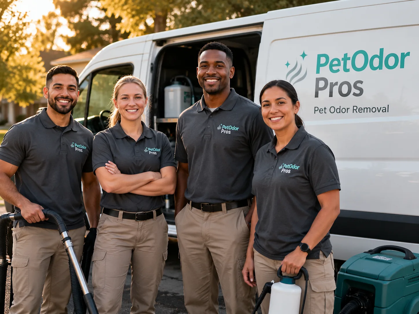 Pet Odor Removal team serving Wayland, MI